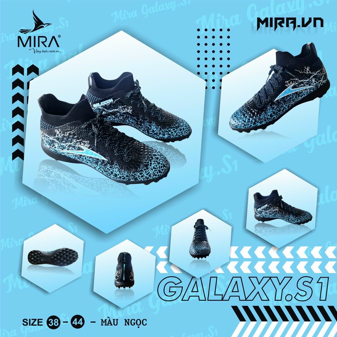 Giày Đá Bóng Mira Galaxy S1