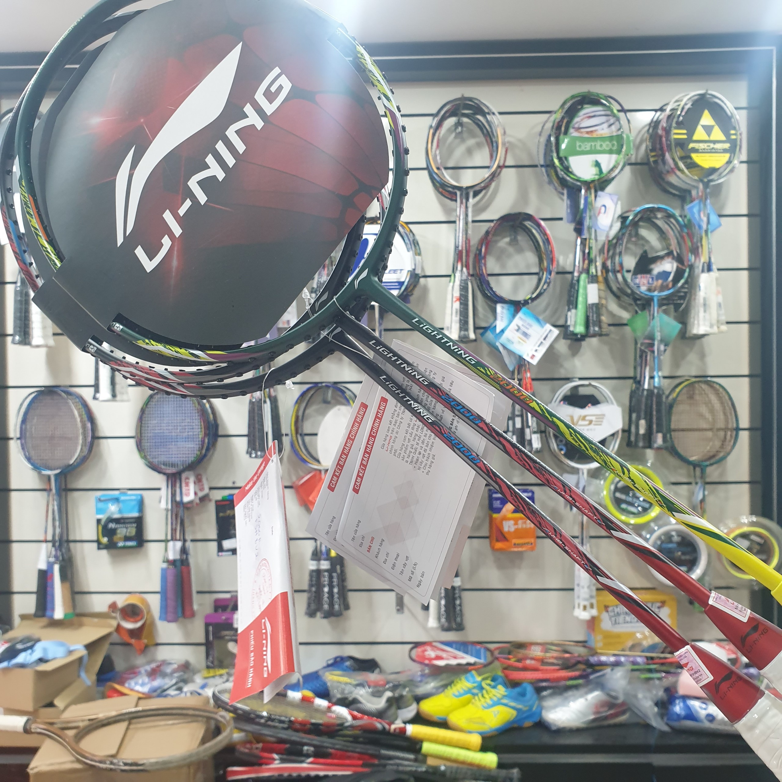 Vợt Cầu Lông Li-Ning Lightning 2000 Green