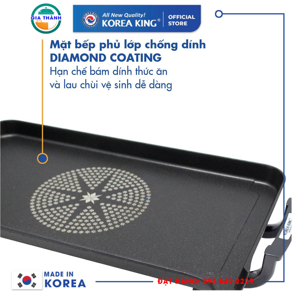 Vỉ nướng điện Korea King - KGS-268