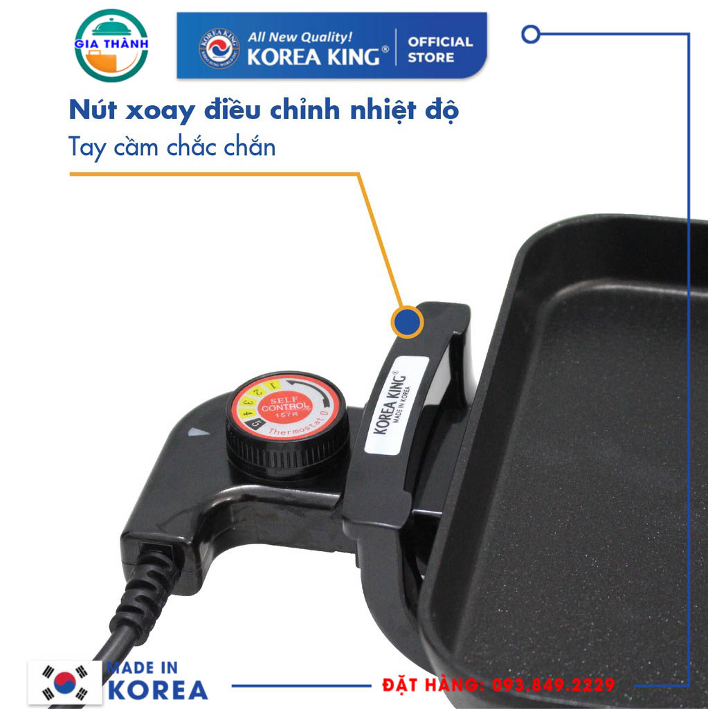 Vỉ nướng điện Korea King - KGS-268