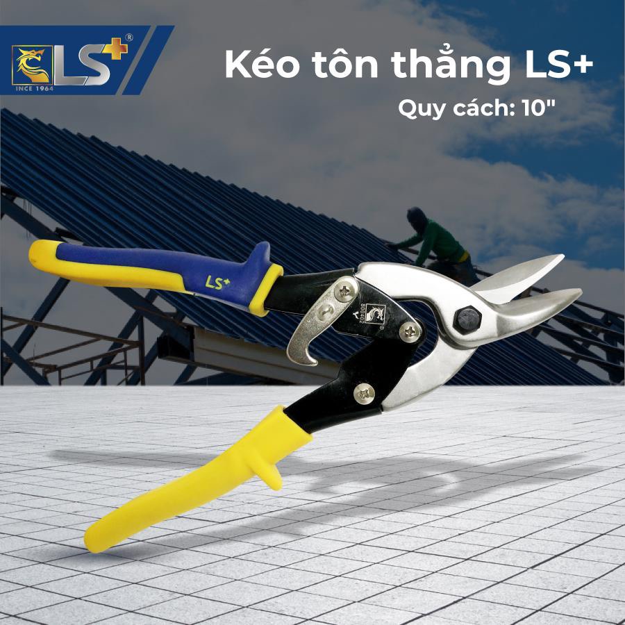 Kéo cắt thiếc Đài Loan (Thẳng – Cong Trái – Cong Phải) - LS+