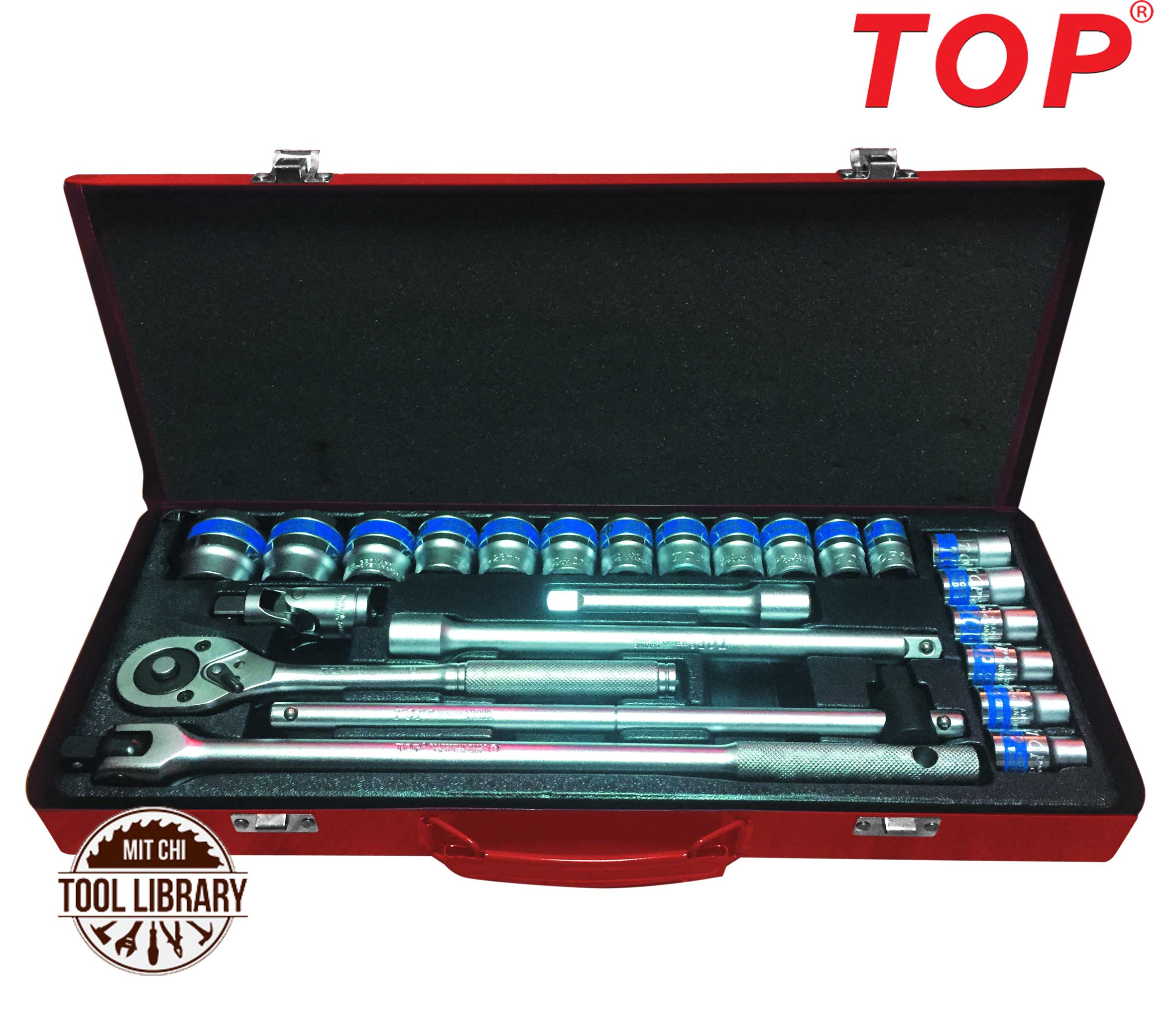 Bộ tuýp 24 món Đức ( Lục  - Bông) hệ mét - TOP