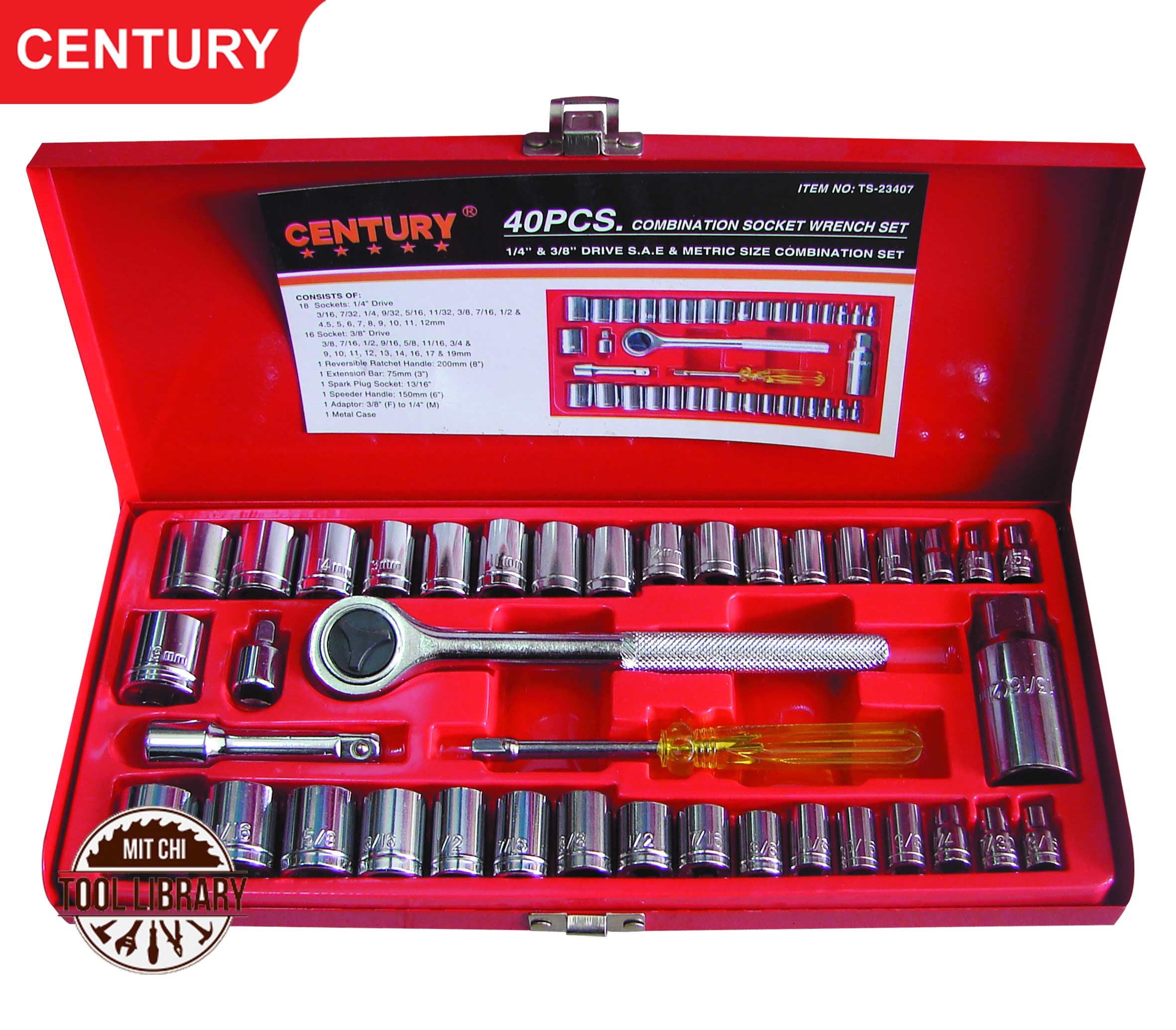 Bộ Tuýp 40 Món - CENTURY