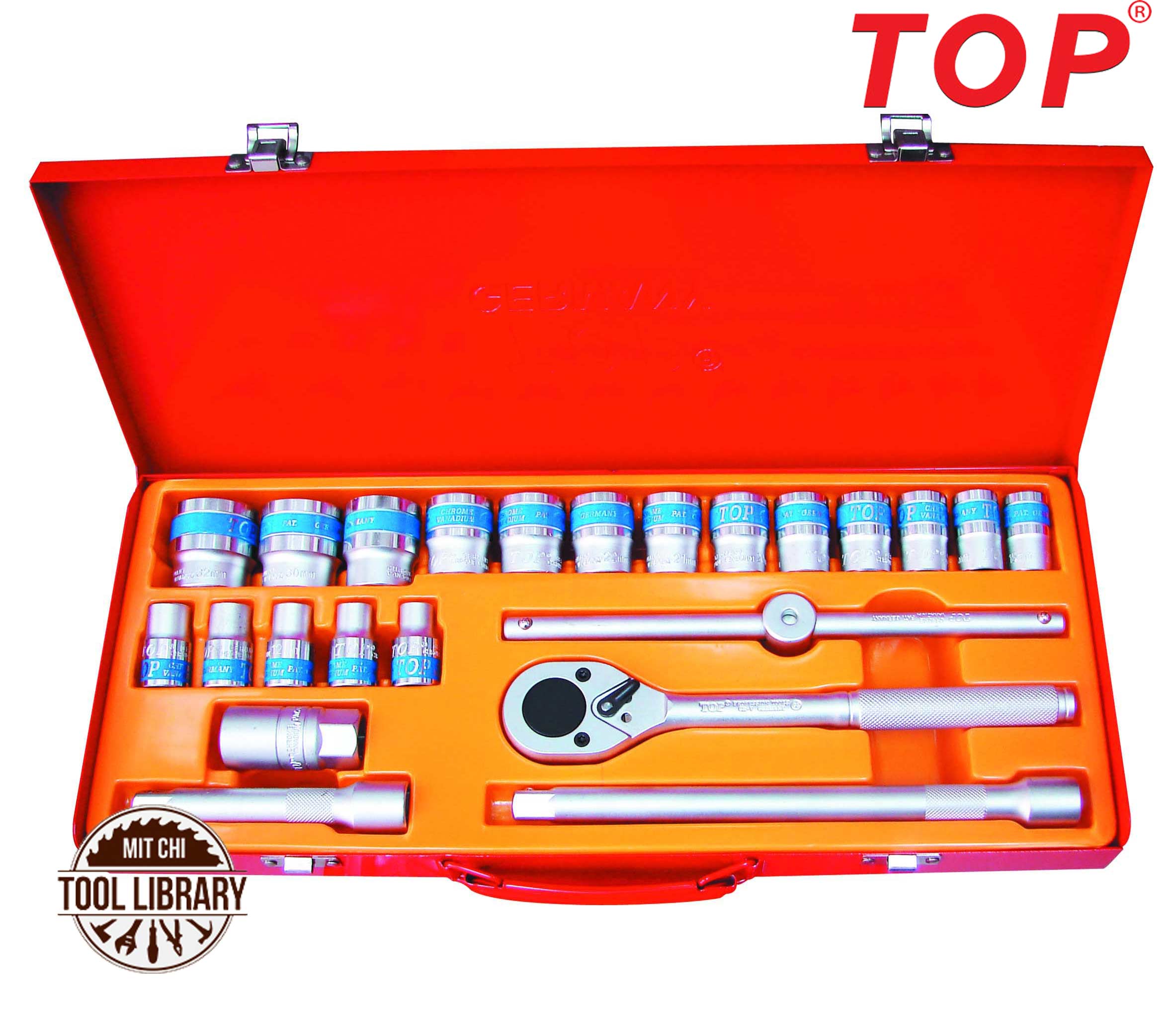 Bộ tuýp 24 món Đức ( Lục ) hệ mét - TOP