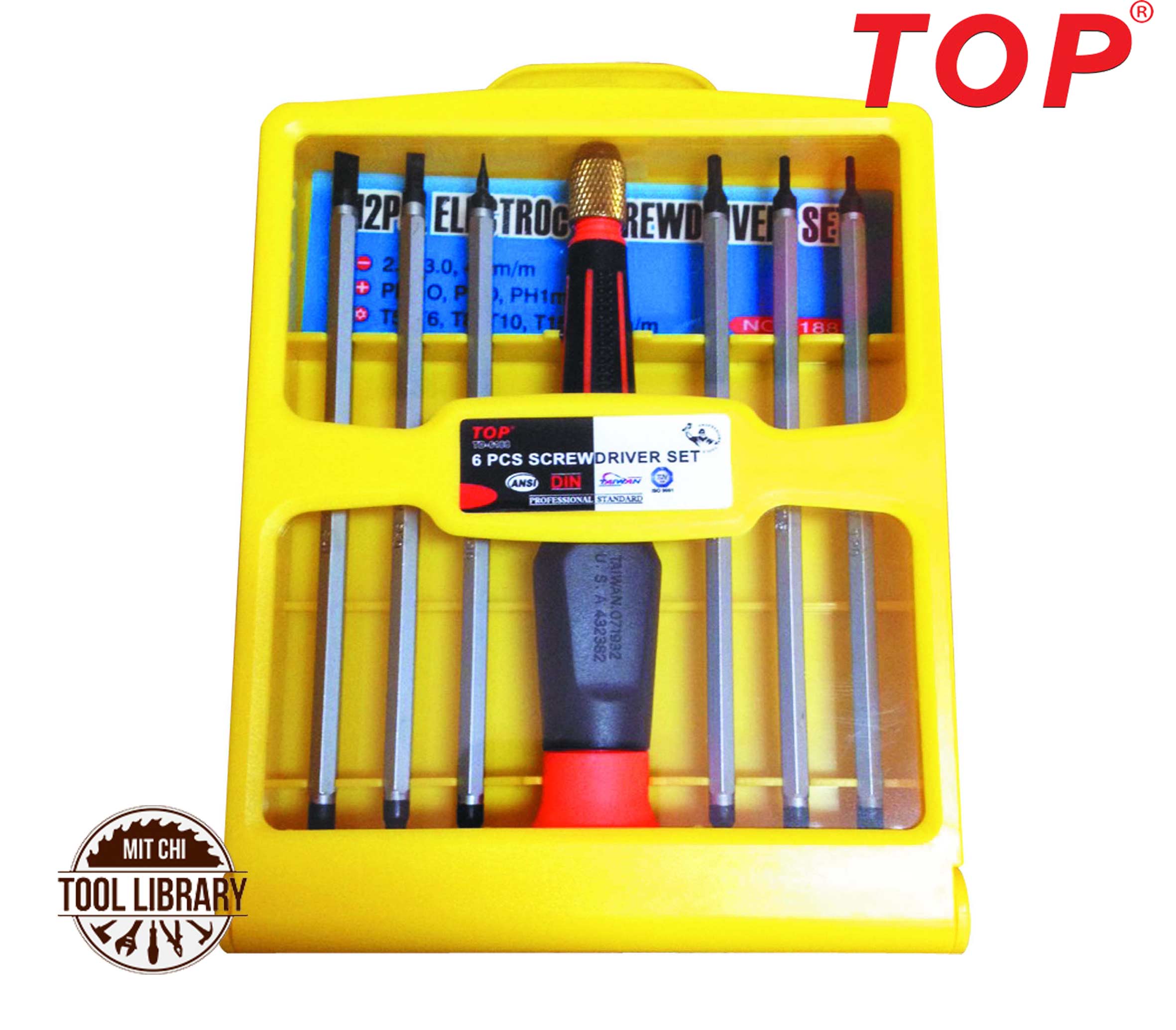 Bộ Vít Điện Thoại 6 Cây - TOP