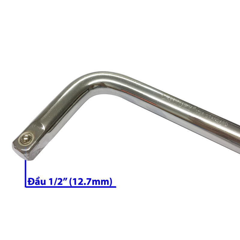 Cần Siết Đầu Cong L 1/2 Dài 10 (250mm) - CENTURY