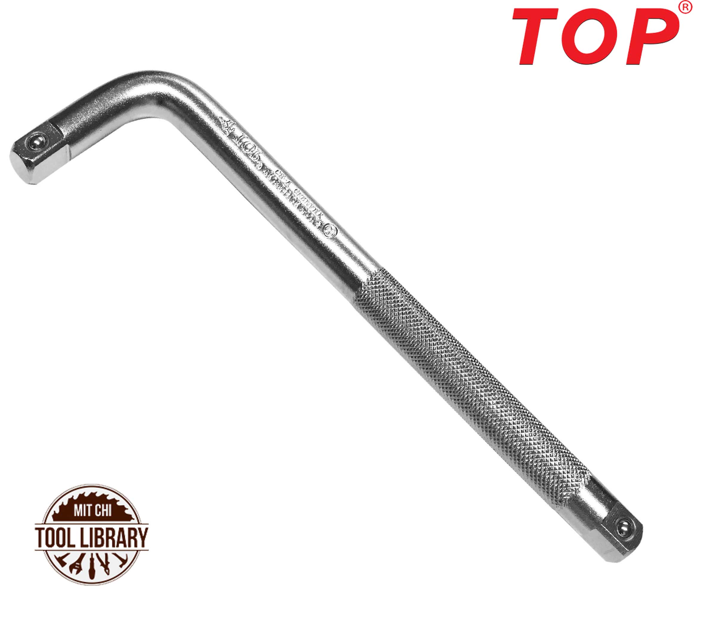 Cần Siết Đầu Cong L 1/2 Dài 10 (250mm) - TOP