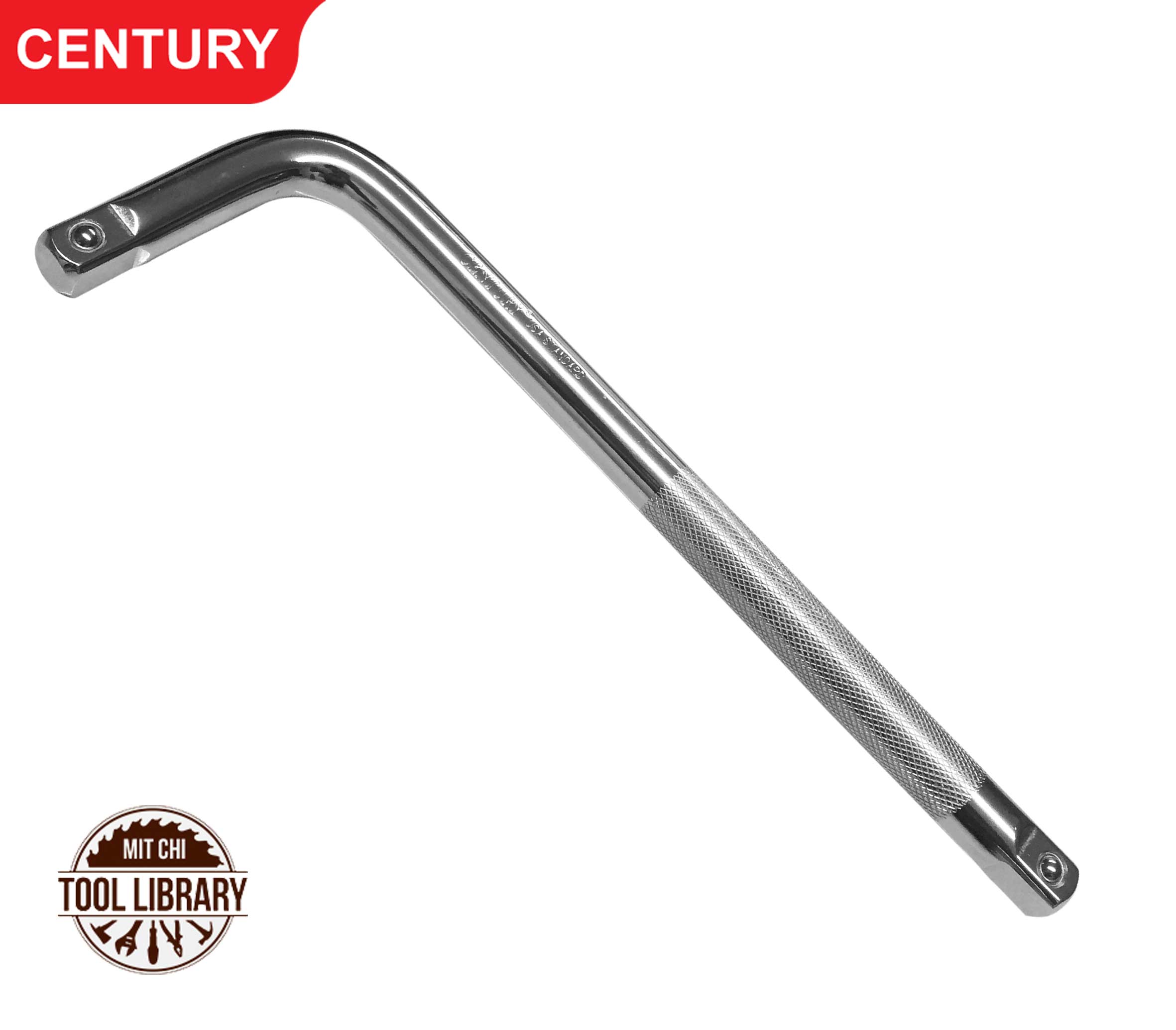 Cần Siết Đầu Cong L 1/2 Dài 10 (250mm) - CENTURY