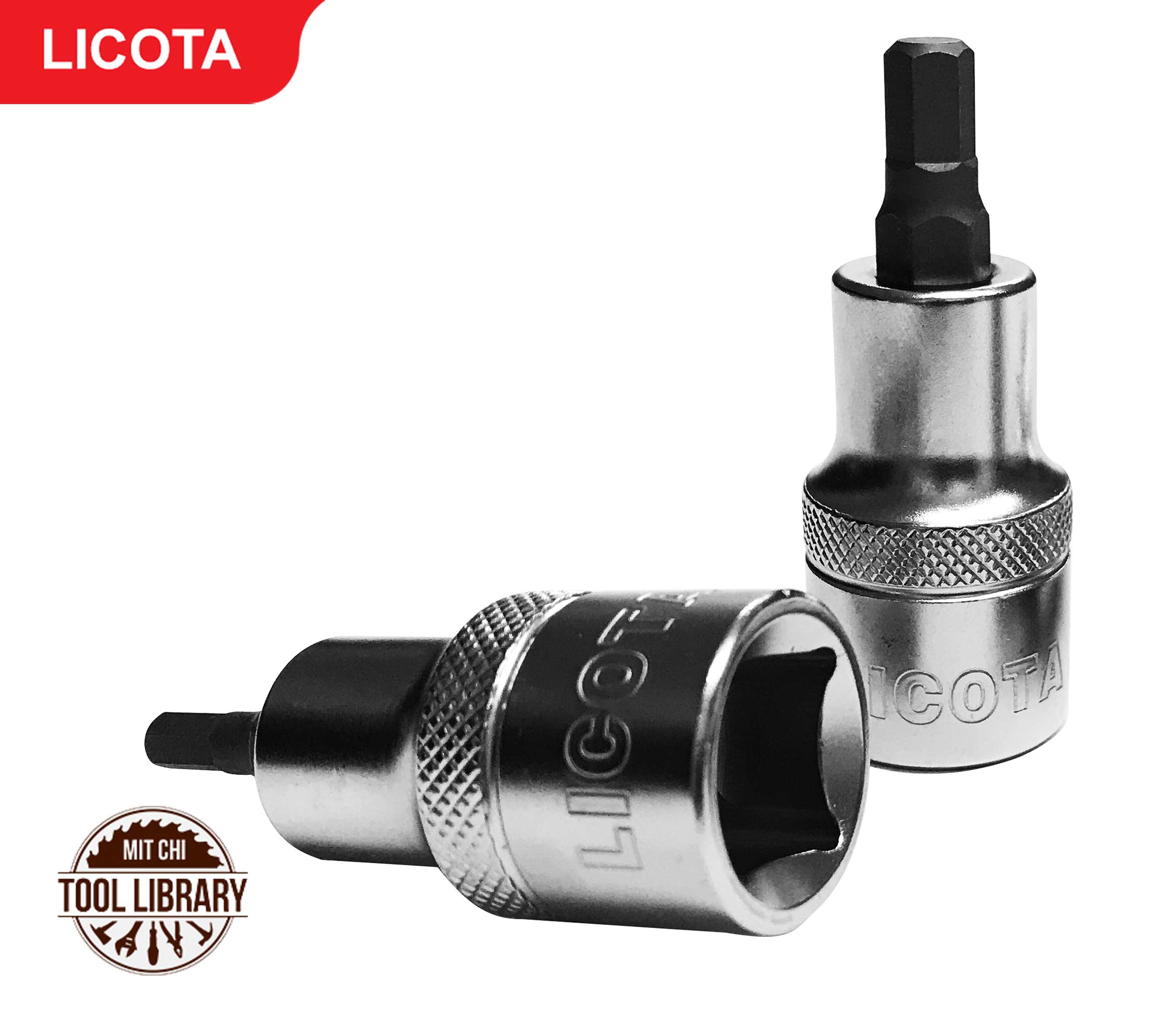Đầu Tuýp 1/2" Ra Đầu Lục Giác - LICOTA