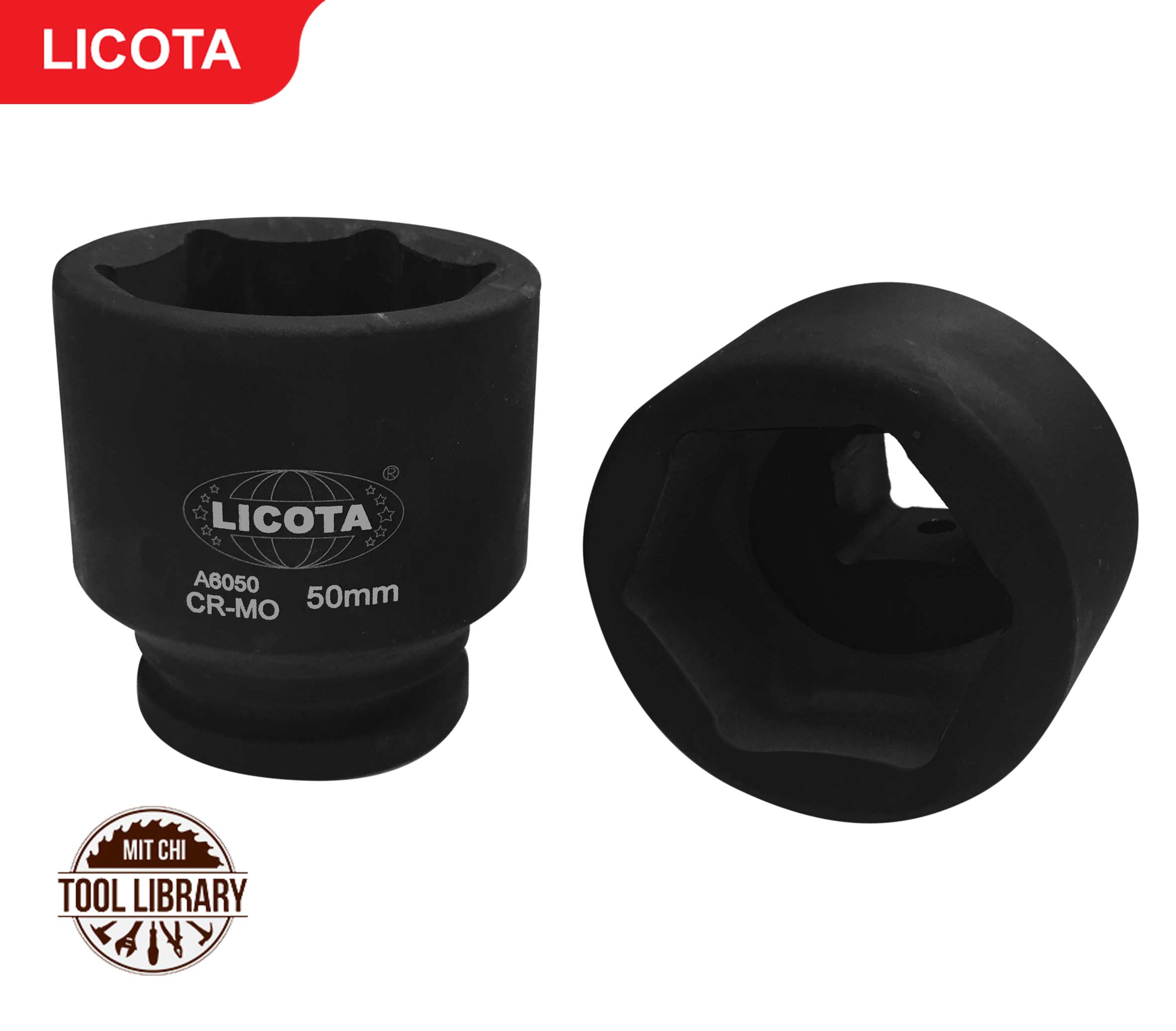 Đầu Tuýp 3/4" Đen - LICOTA