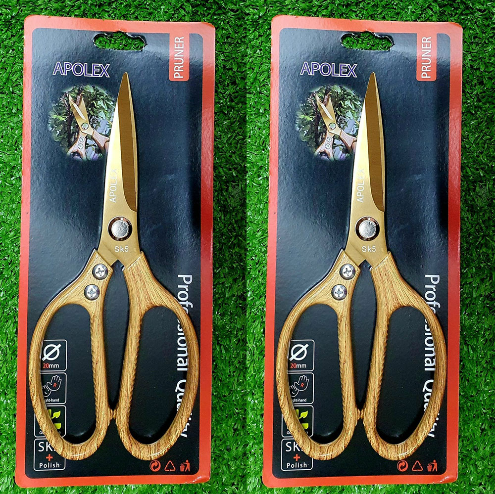 Kéo gia dụng gia đình Apolex SK5 cán vàng - Giá Sỉ Mít CHi