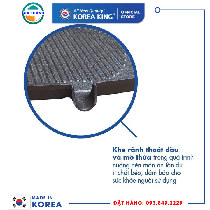 Chảo nướng chống dính dùng cho  các loại bếp - KGP-32MHI