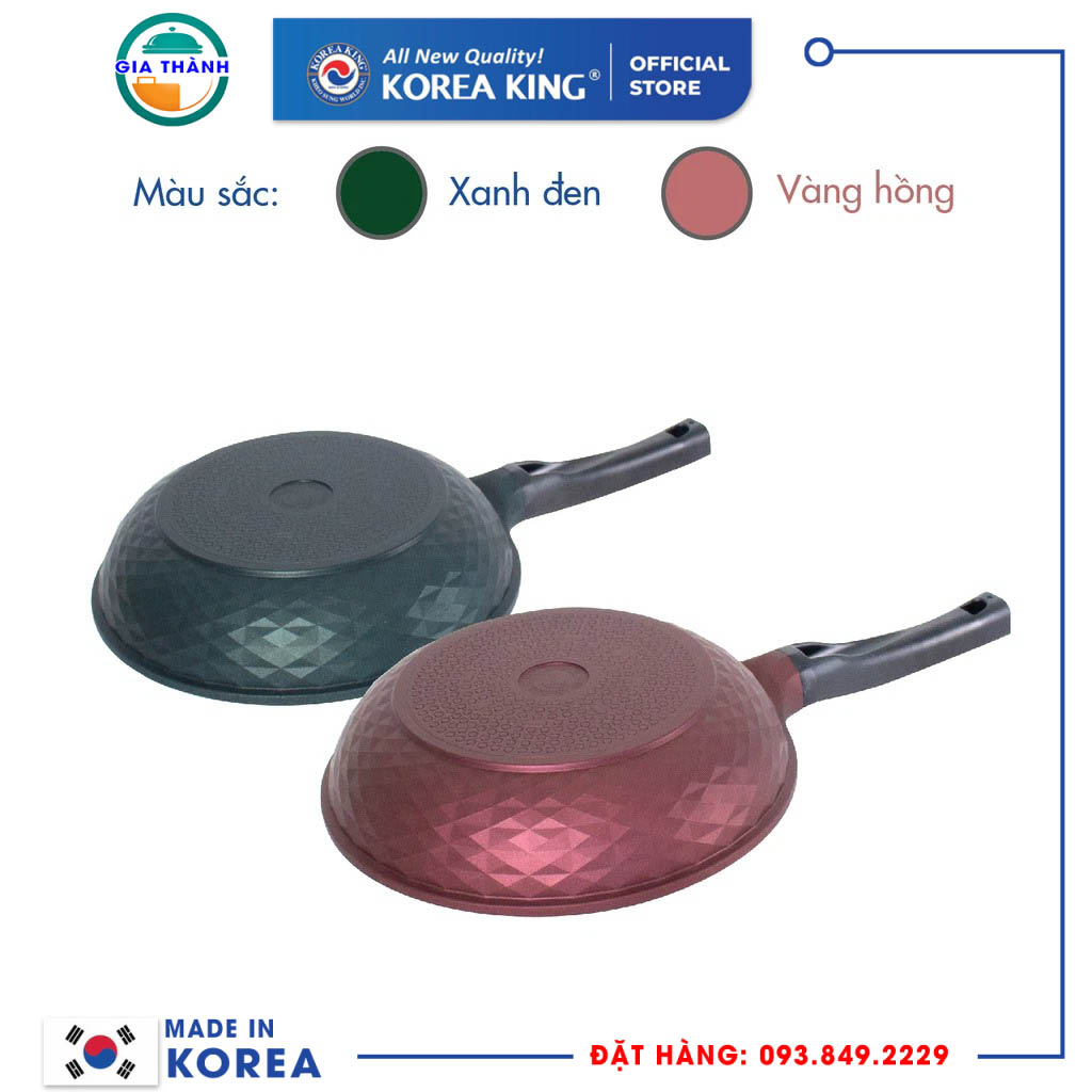 Chảo Diamond dùng cho các loại bếp (Cạn) - KFP-26DI