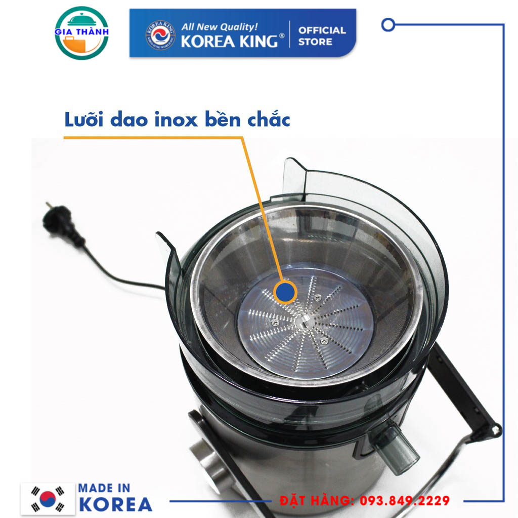 Máy ép trái cây Korea King công suất 800W - PJ-800BS