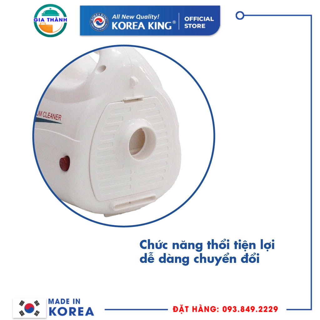 Máy hút bụi cầm tay Korea King PDG-666 (220V/50Hz, 1000W)