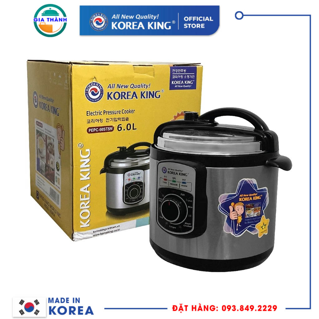 Nồi áp suất Korea King PEPC-60STSN
