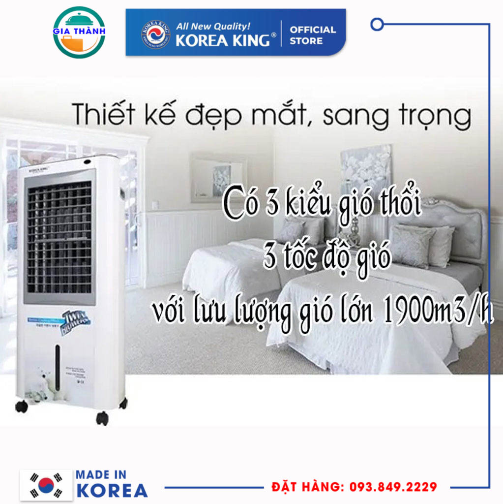 Quạt làm mát không khí Korea King KAC-8088C