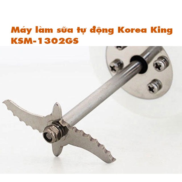 Máy xay nấu sữa hạt, sữa đậu nành đa năng Korea King KSM-1302GS 1.3L-Gia Thành
