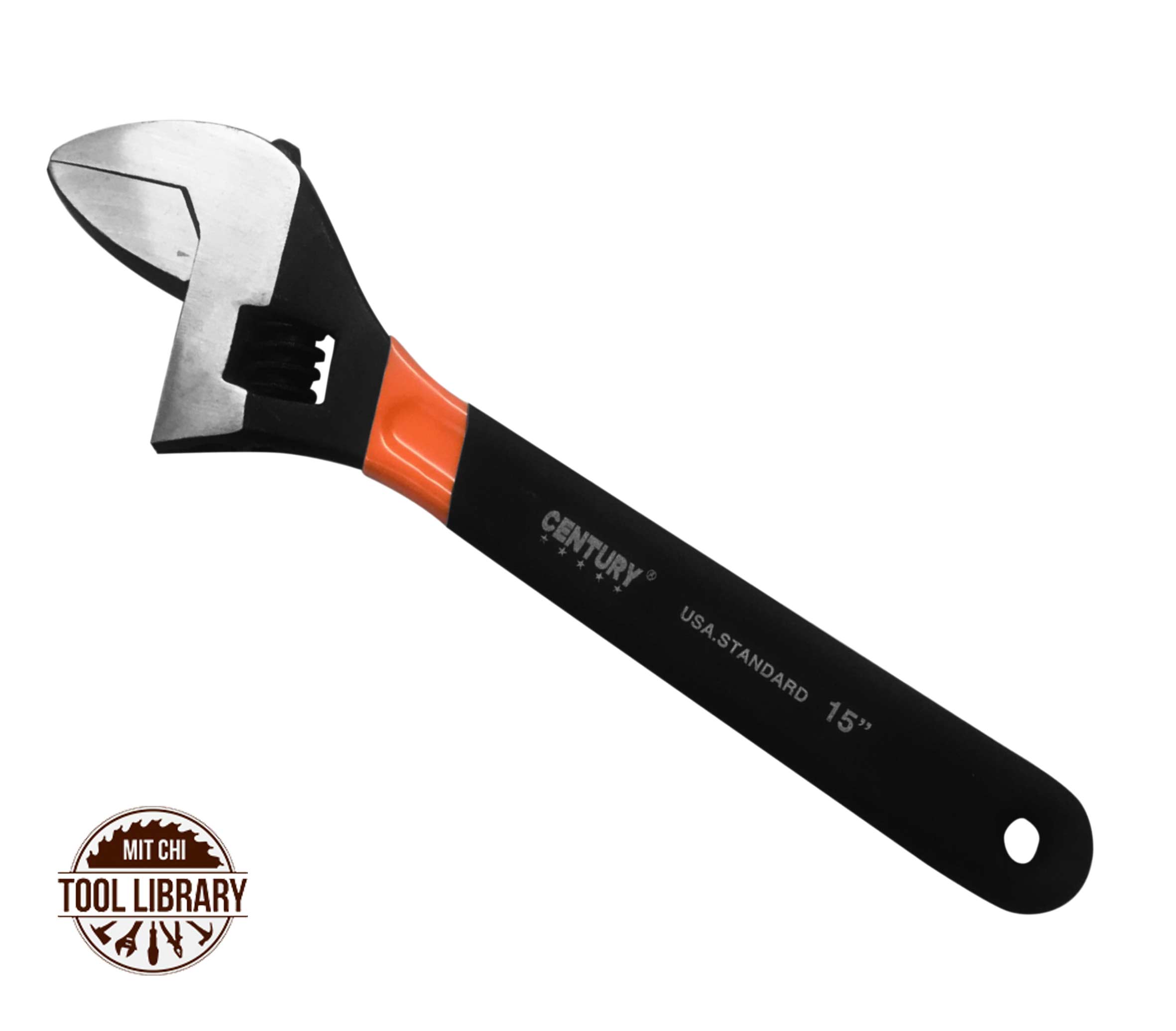 Mỏ Lết Tay Bọc Cán Đen - CENTURY