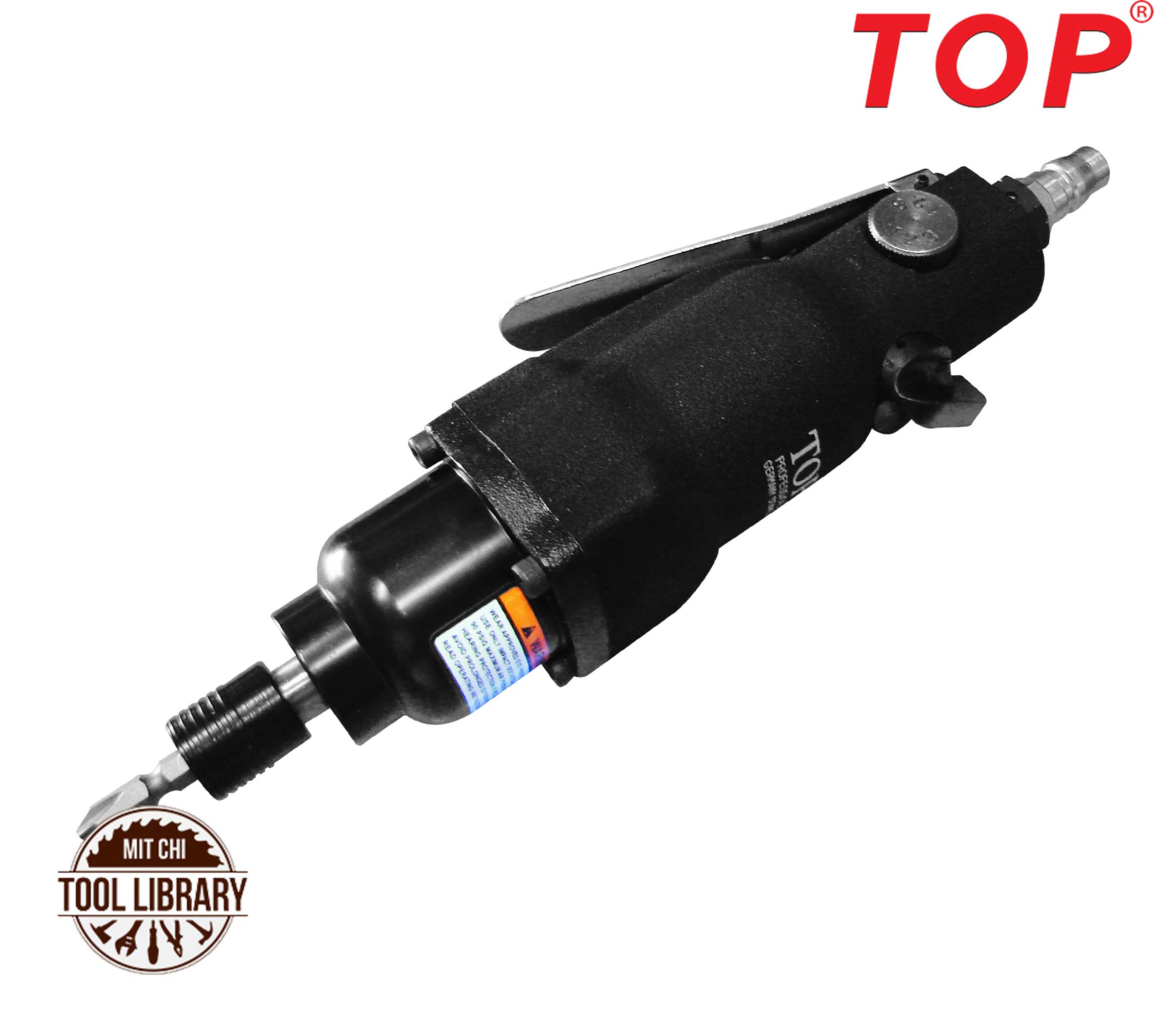Máy Mở Vít Bằng Hơi Cao Cấp Thẳng (Đen) - TOP