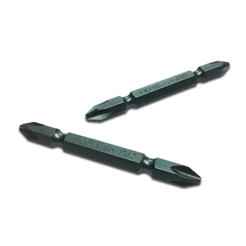 Mũi Vít 2 Đầu Xanh Ngắn Licota - BPD106502-S3K1