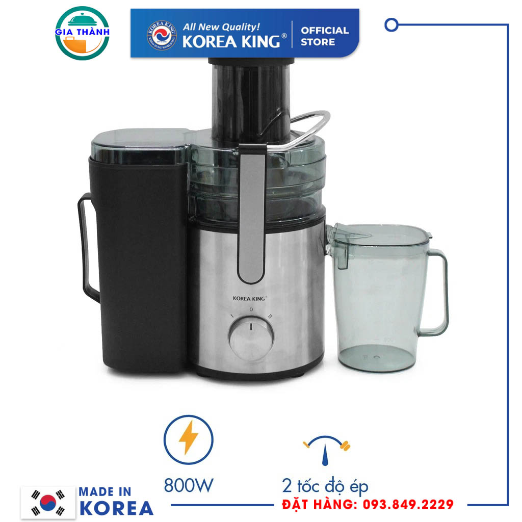 Máy ép trái cây Korea King công suất 800W - PJ-800BS
