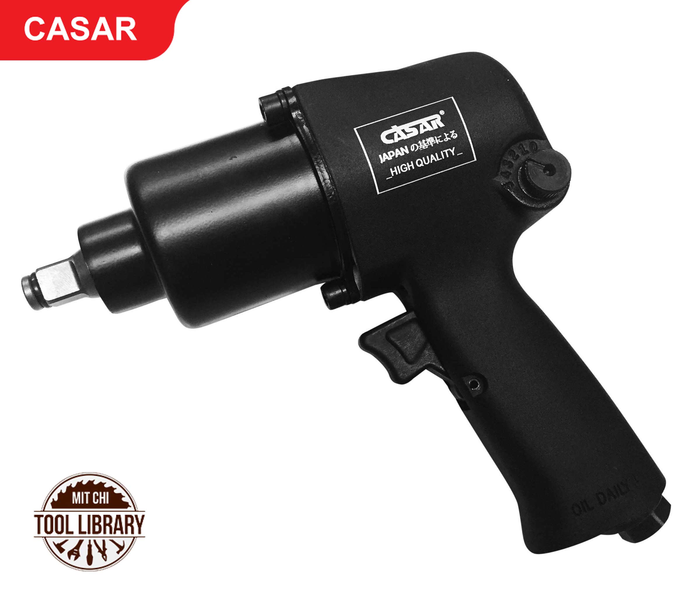 Súng Mở Tuýp Bằng Khí Nén 1/2" 2 Búa - CASAR