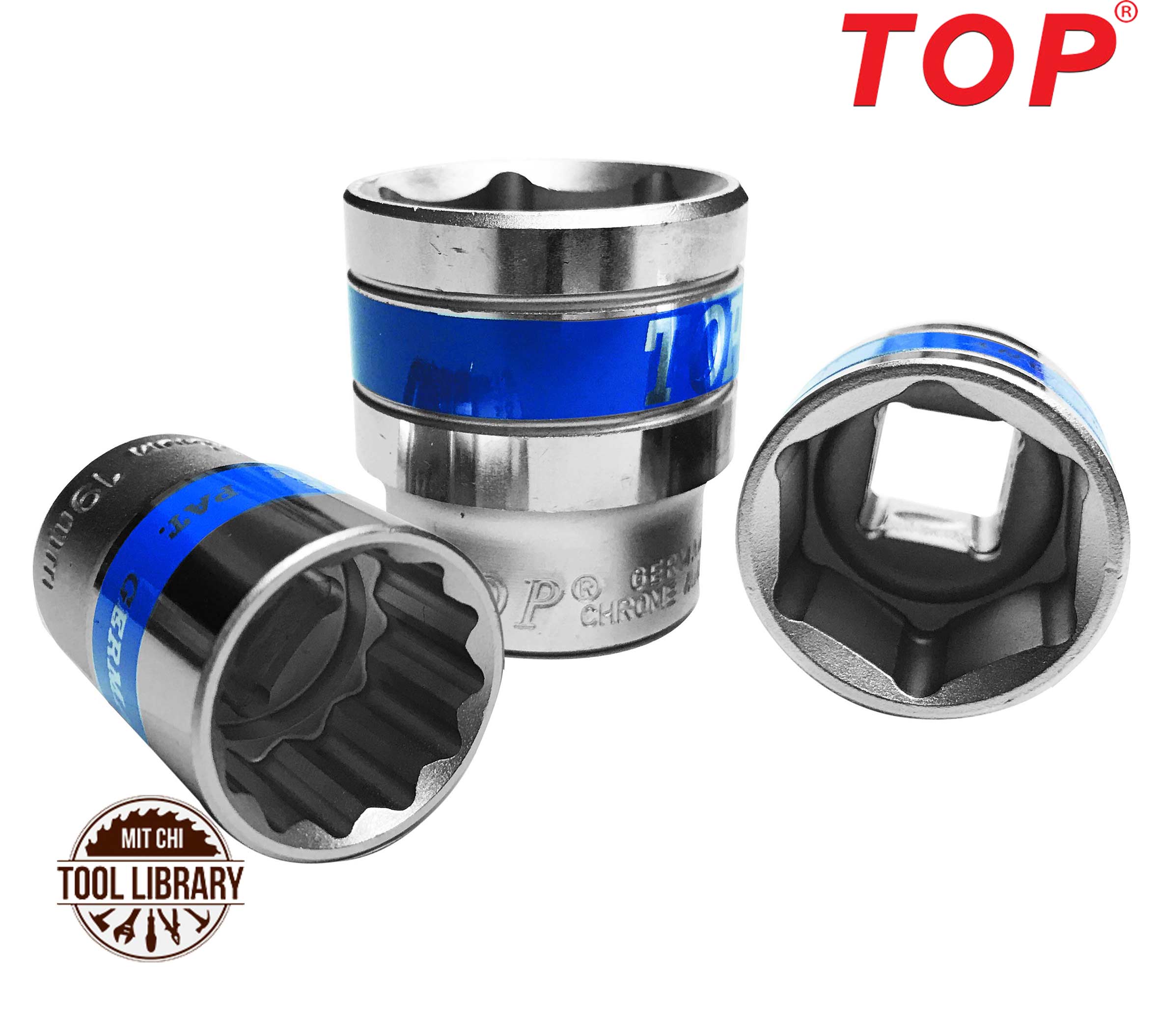 Đầu Tuýp 1/2" (Lục Bông) - TOP