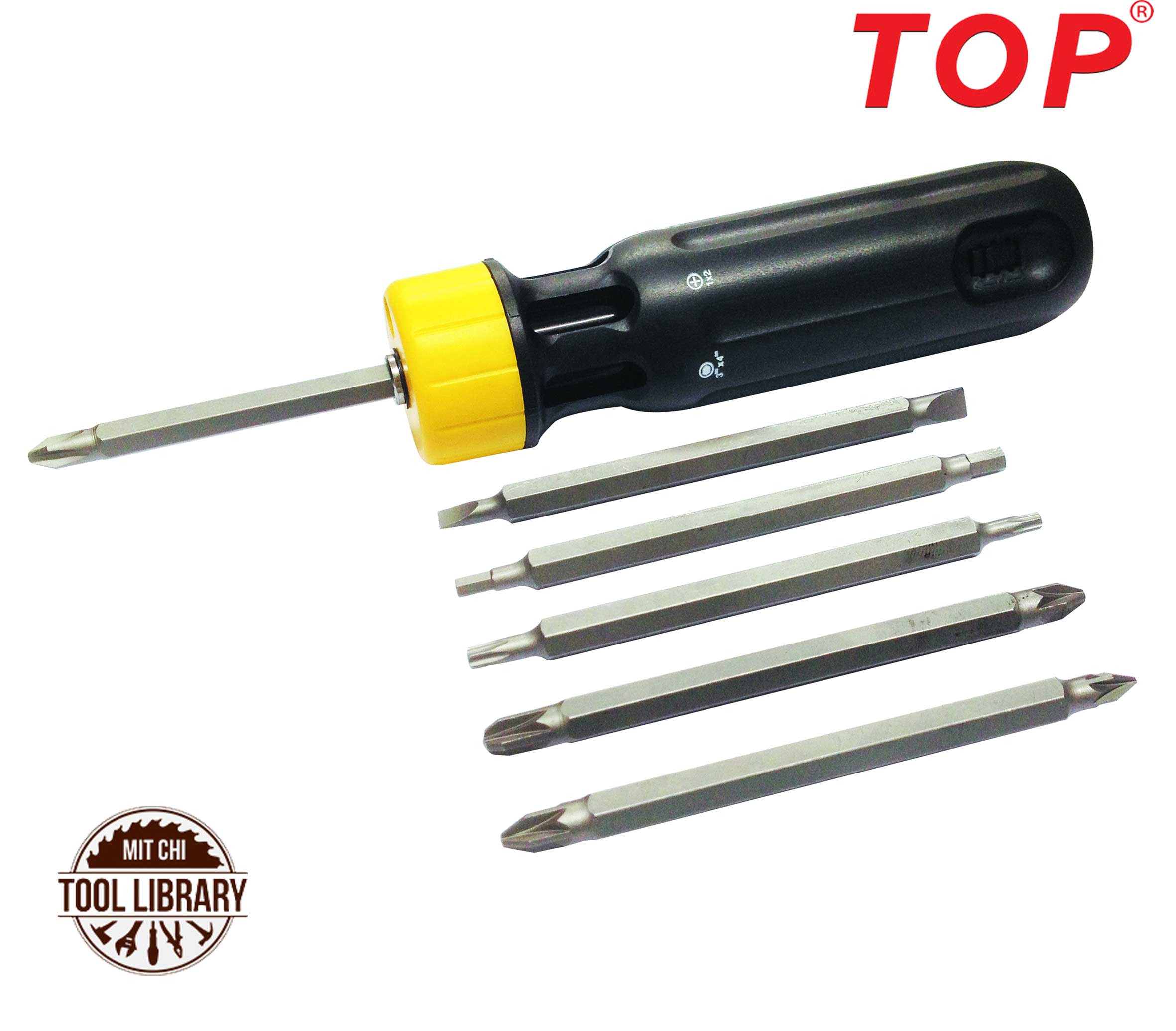 Bộ Tua Vít Đa Năng 6 Mũi Dài Tự Động 12 In 1 - TOP