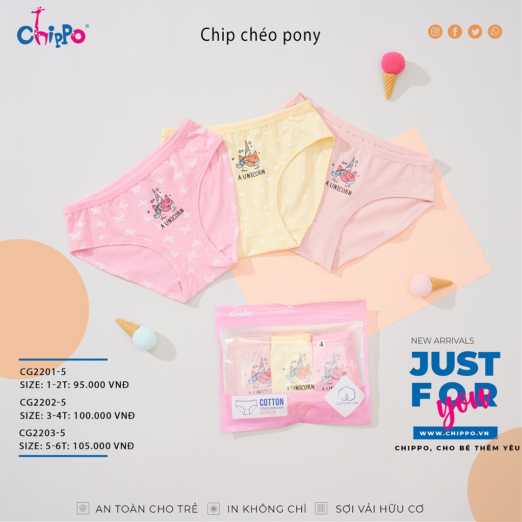 Chip chéo Pony