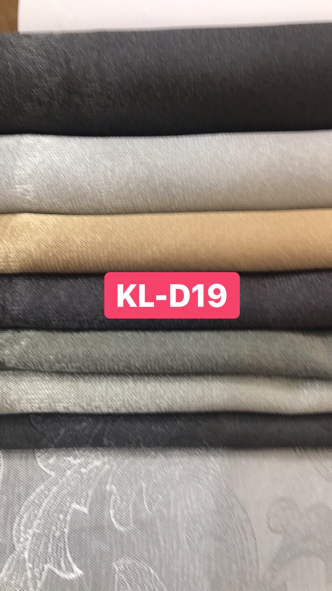 Rèm Vải Cao Cấp KL-D19