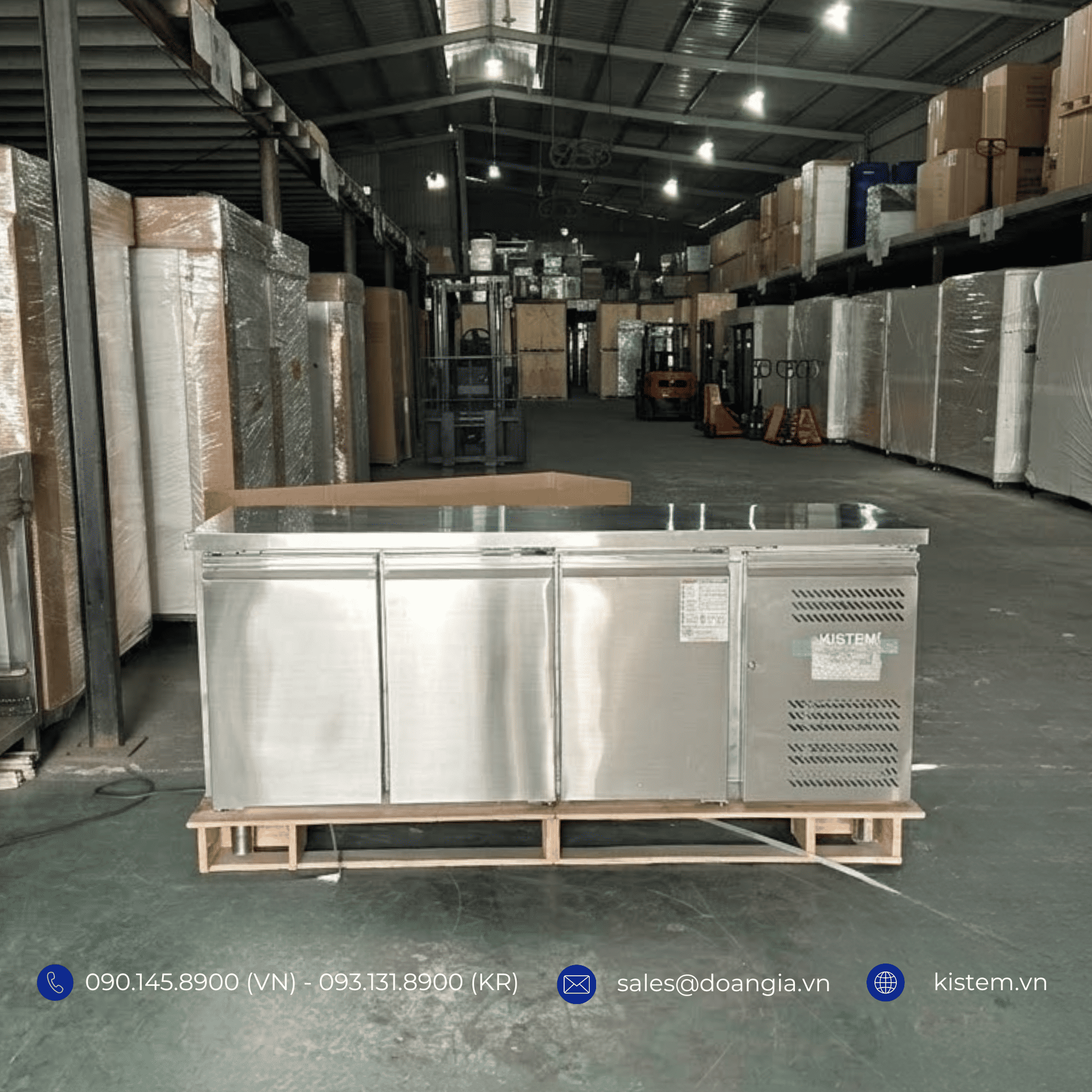 tủ bàn mát công nghiệp
