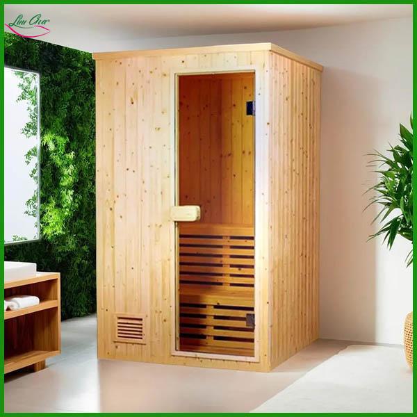 Phòng Xông Hơi Khô Gỗ Thông Trắng Phần Lan