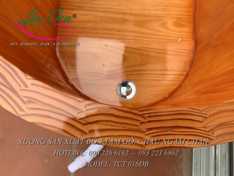 Bồn tắm gỗ cao cấp TCT 016ĐB