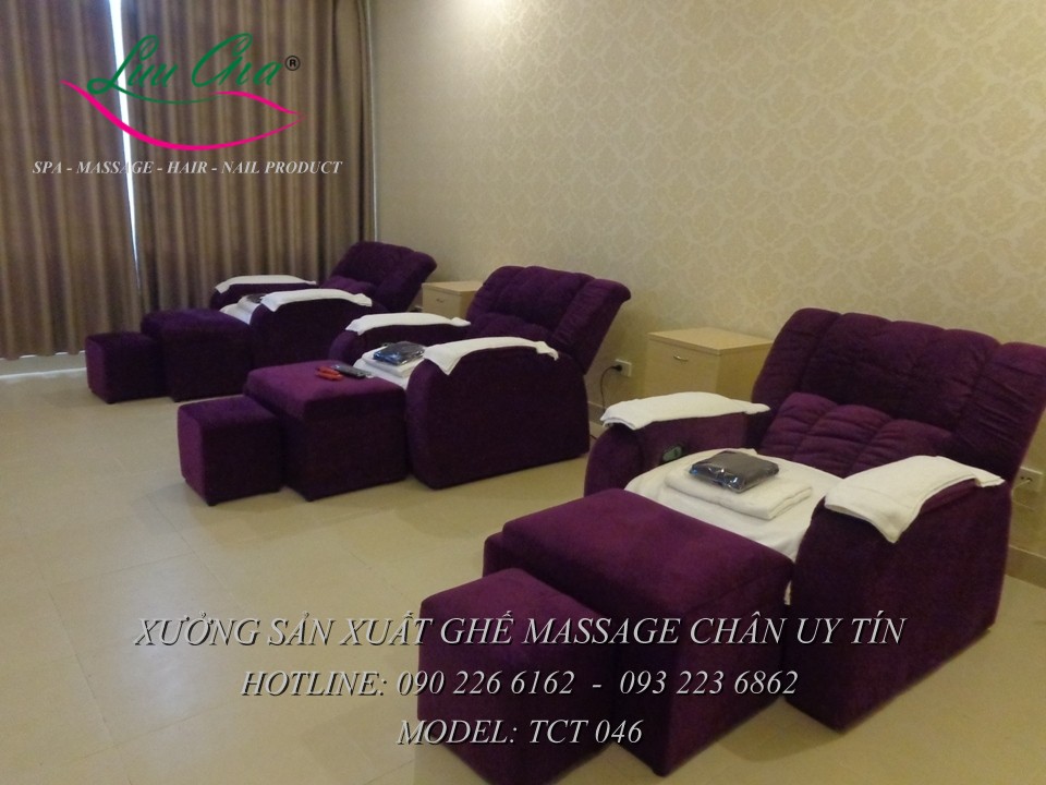 Ghế massage chân nâng hạ điện TCT046