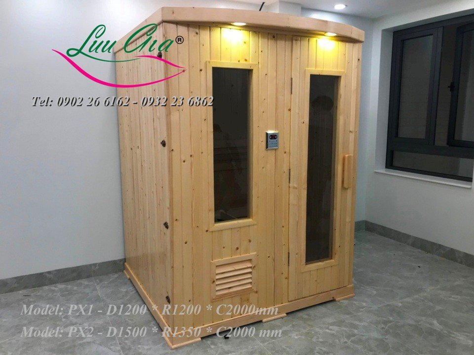 Phòng xông hơi gia đình cho 03 người