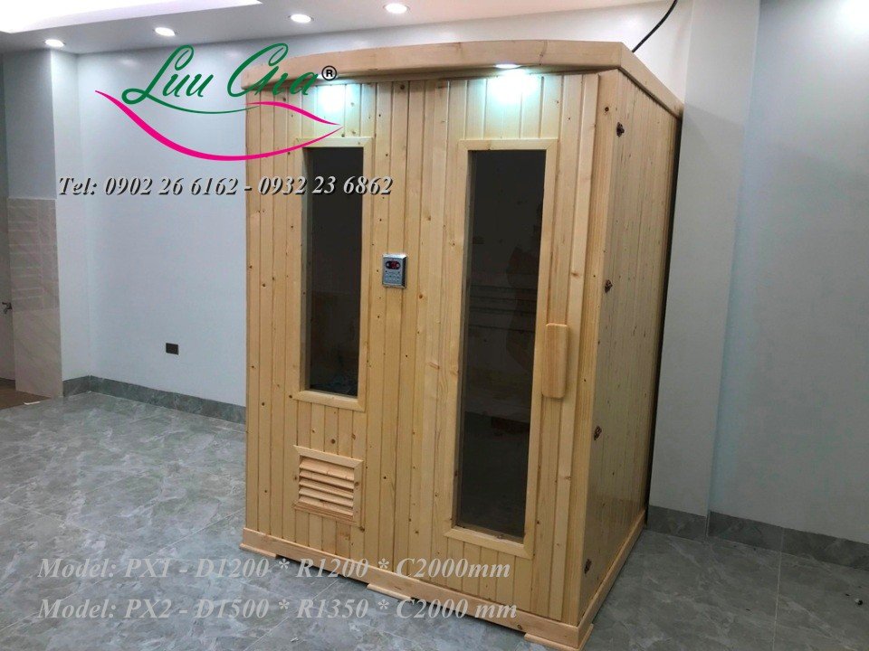 Phòng xông hơi gia đình cho 03 người