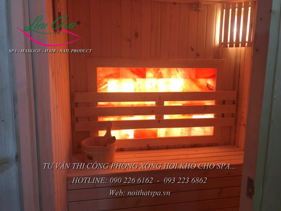 Chuyên thi công phòng xông hơi khô, phòng xông hơi ướt giá rẻ uy tín