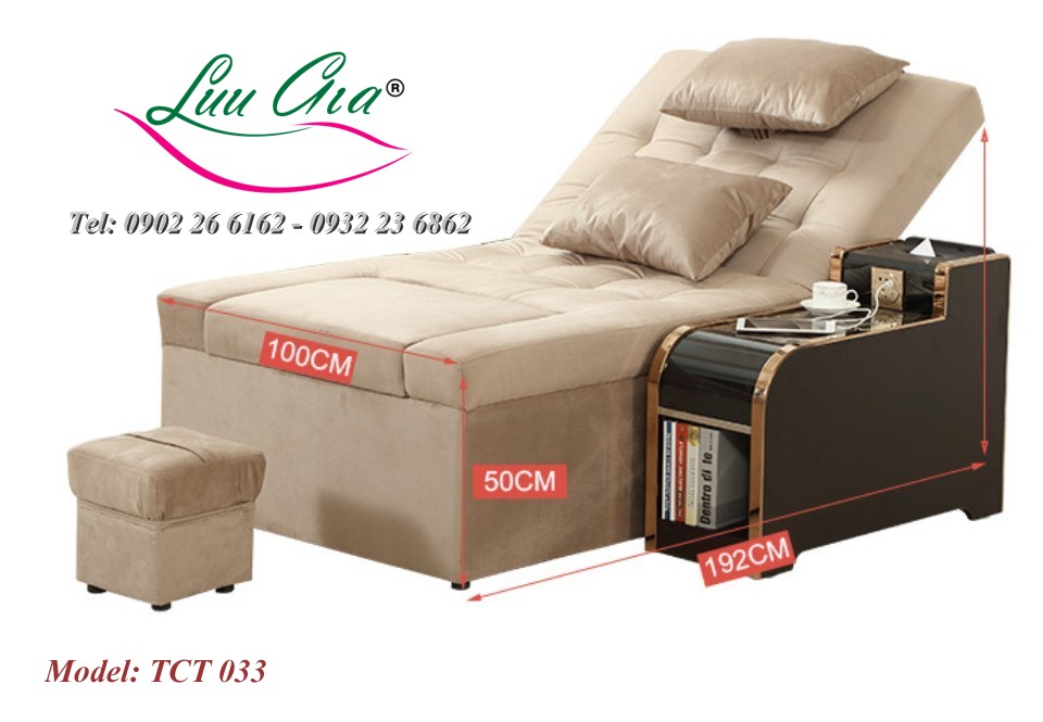 Ghế massage chân nâng hạ điện TCT033