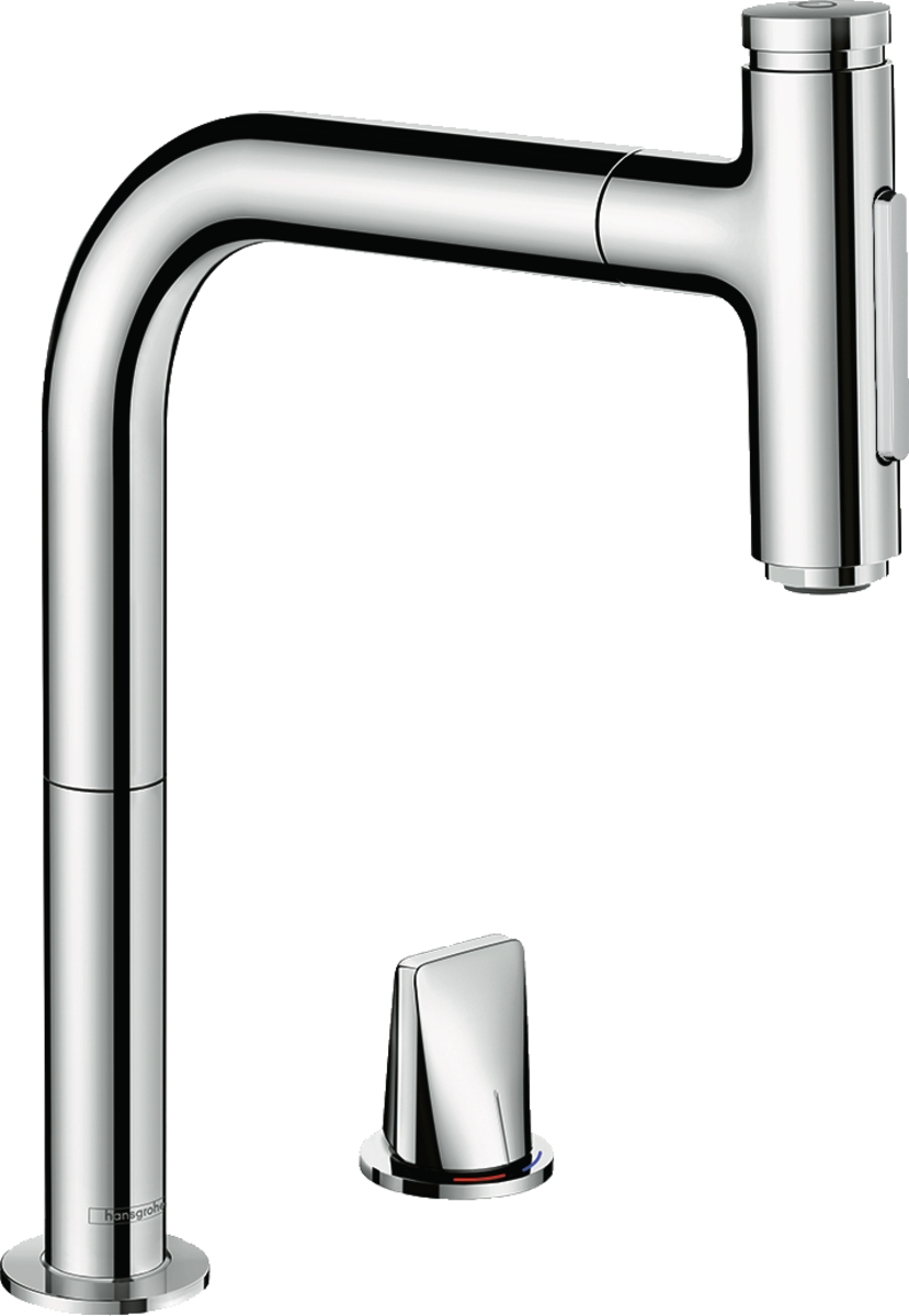 Vòi rửa bát Hansgrohe Metris Select M71, 2jet, sBox