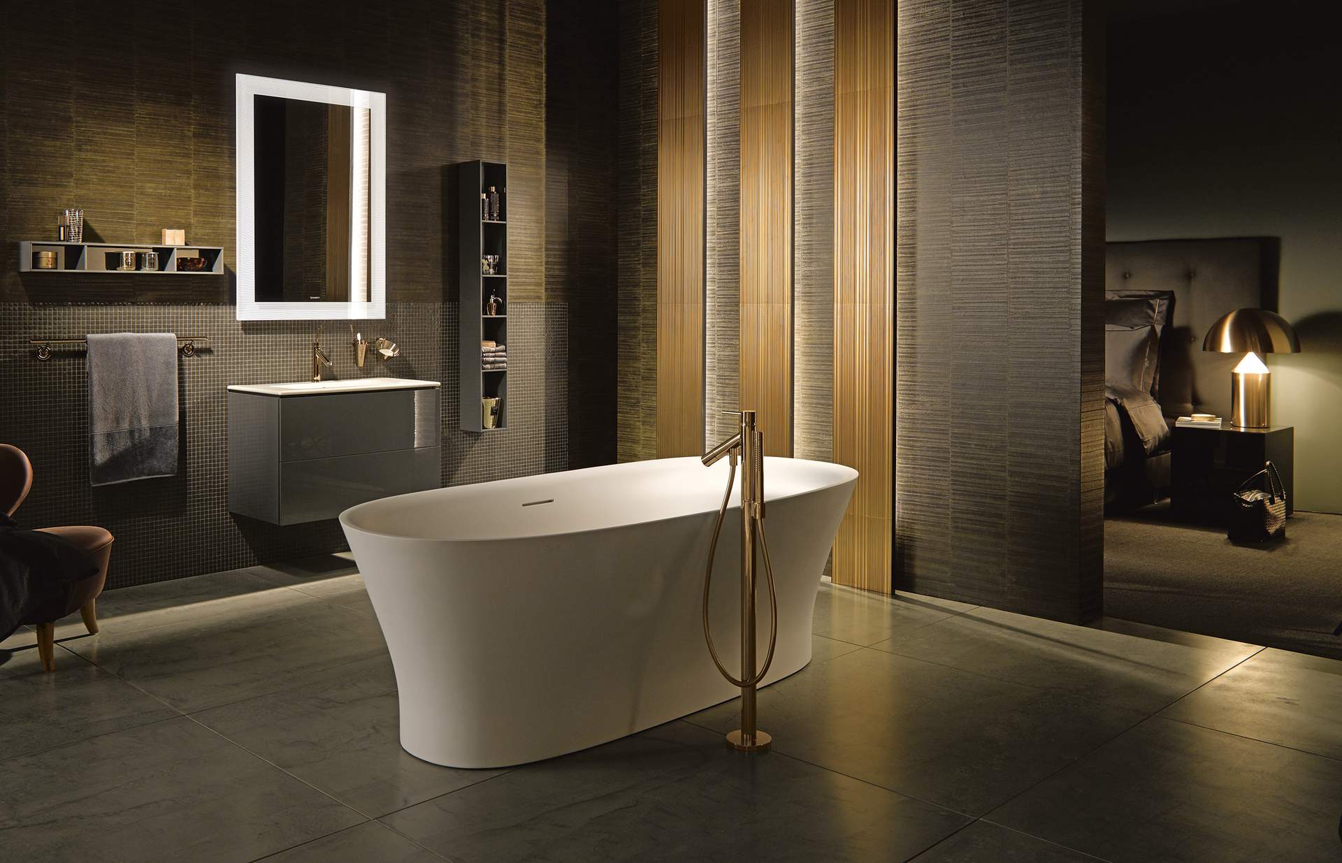 Bồn tắm độc lập Duravit Luv 1650 x 780