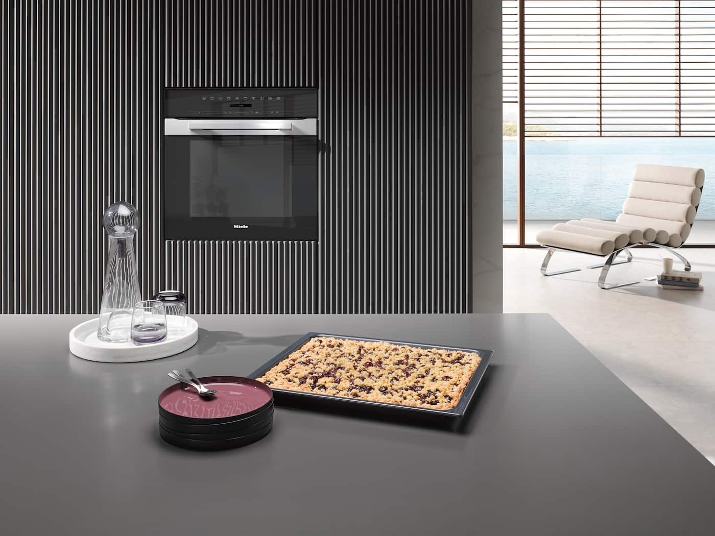 Lò Nướng Âm Tủ Miele H 7260 BP Nhập Khẩu