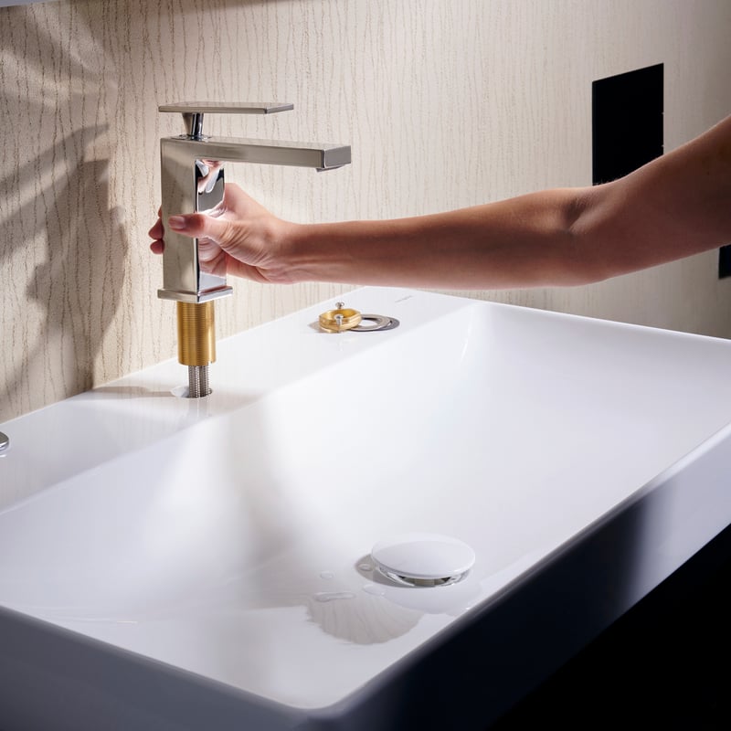 Vòi rửa mặt Hansgrohe Tecturis E 73011000 nhập khẩu