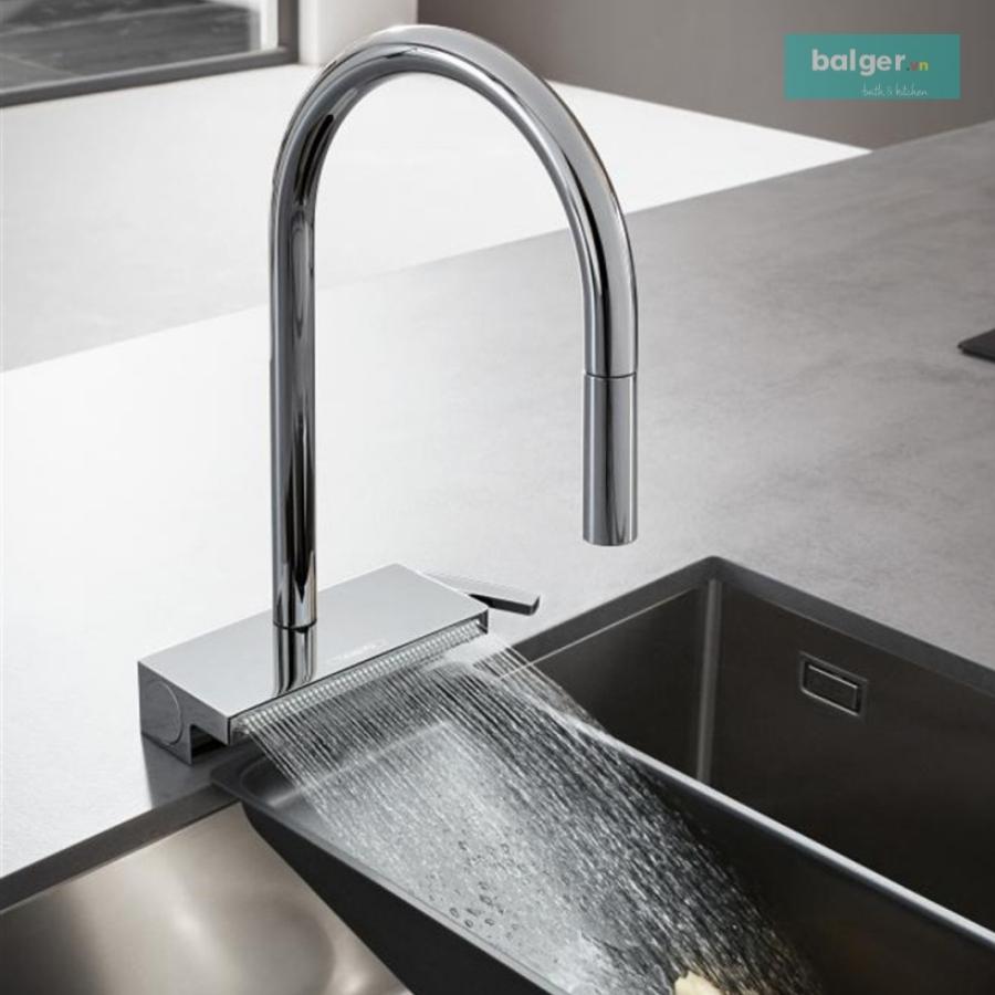 Vòi rửa bát Hansgrohe Aquno Select M81, 3jet