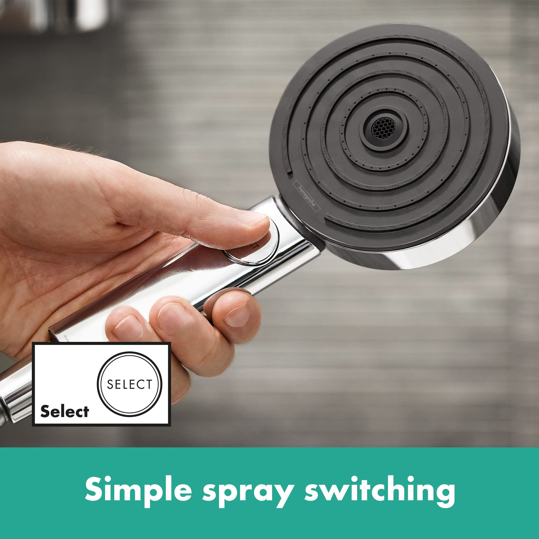 Bộ Sen Tay Hansgrohe 24302000 Pulsify Select S 3 Chế Độ