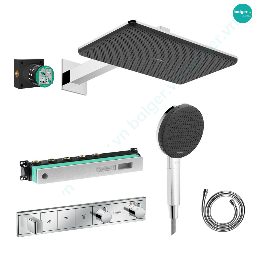 Bộ Sen Gắn Tường Hansgrohe Raindance Alive S SH20E30000 Nhập Khẩu
