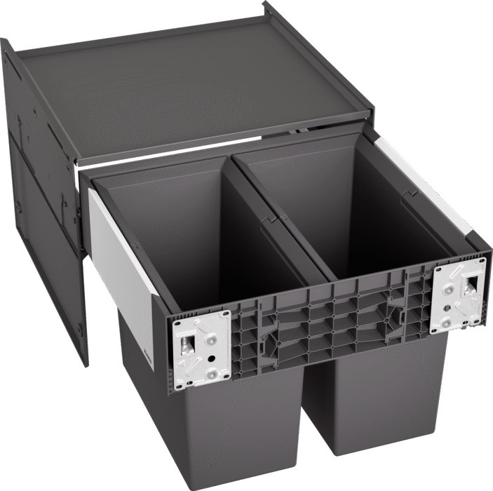 Thùng rác âm tủ BLANCO SELECT II 50/2