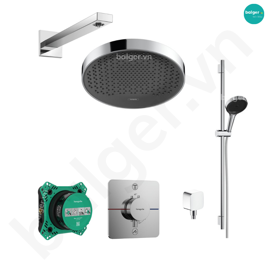 Bộ Sen Tắm Âm Tường Hansgrohe Rainfinity 26231000 Nhập Khẩu