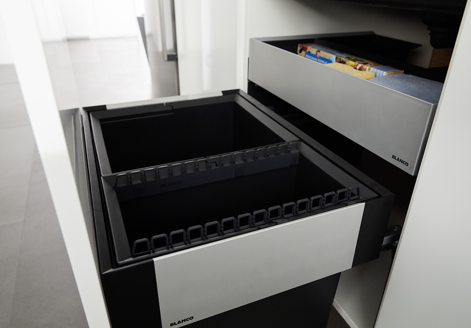 Thùng rác âm tủ BLANCO SELECT II 60/4