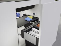 Thùng rác âm tủ BLANCO SELECT II COMPACT 60/2